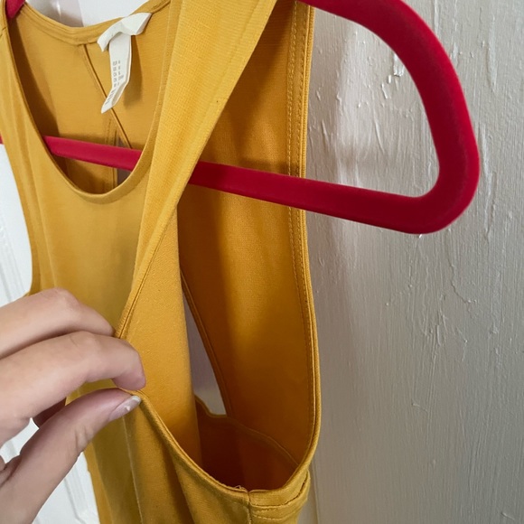 Medium Yellow Sleeveless Dress h&m - Picture 4 of 6